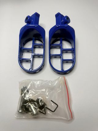 Estriberas azul moto universal