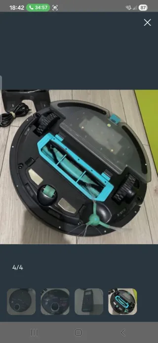 Robot Conga Cecotec con Láser para piezas