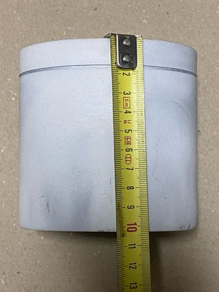 Portapazzolini marmo linea morbida ellittica