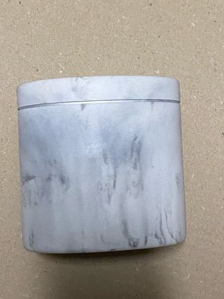 Portapazzolini marmo linea morbida ellittica