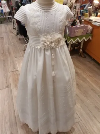 Vestido Comunión Marfil Talla 9