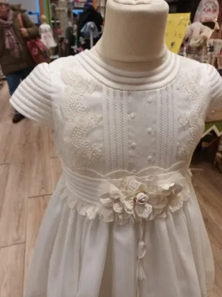 Vestido Comunión Marfil Talla 9