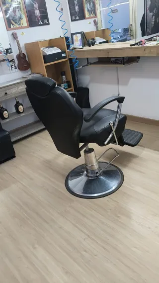 Sillón de barbería