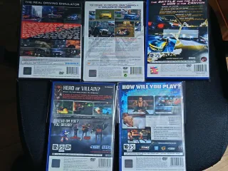 Pack 5 Juegos PlayStation 2