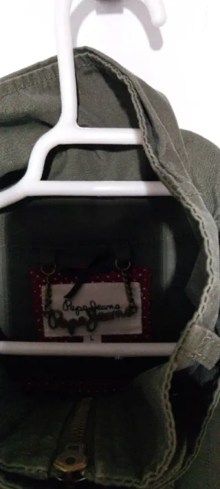 Trenca entretiempo Pepe Jeans verde militar