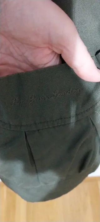 Trenca entretiempo Pepe Jeans verde militar