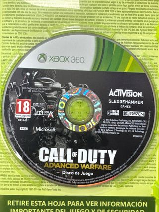 Call of Duty: Advanced Warfare, Xbox 360