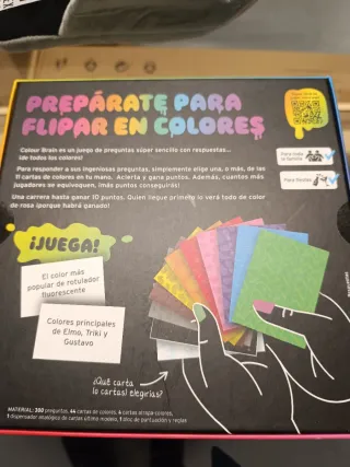 Juego de mesa Colour Brain. NUEVO