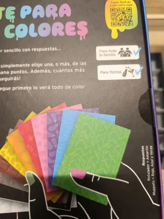 Juego de mesa Colour Brain. NUEVO