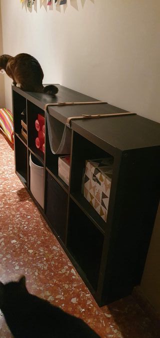 Mueble Kallax 8 huecos Ikea