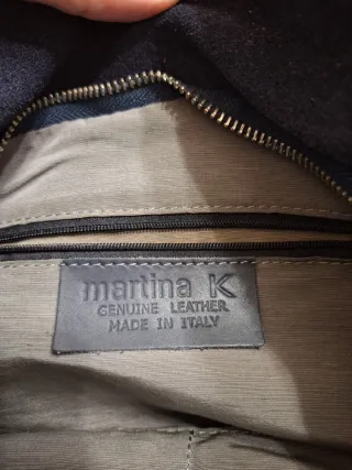 Bolso Michael Kors Ante y Piel Azul Marino