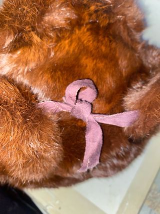 Cappello in pelliccia naturale marrone