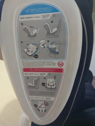 Silla coche Isofix Ibaby 0/1/2/3