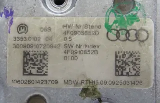 Cerradura de la Columna de Dirección AUDI Q7 4L 4F0905852D 4F0910852B