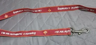 Guinzaglio e collare AS Roma per cani