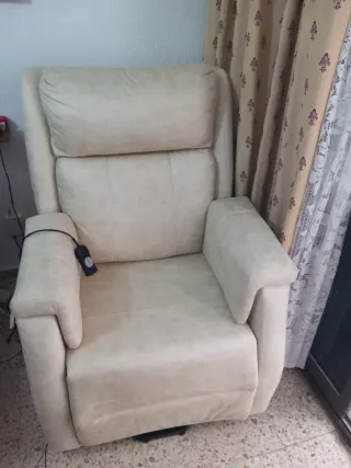 Sofá Eléctrico Beige