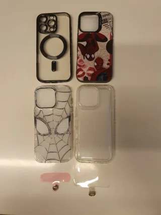 Fundas iPhone 16 Pro (Pack 4)