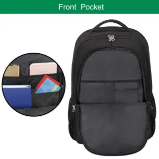 Mochila Della Gao Negra Antirrobo Impermeable