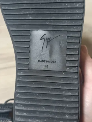 Zapatillas Giuseppe Zanotti Beige/Negro