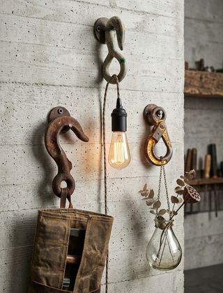 GANCHOS INDUSTRIALES PARA DECORACION