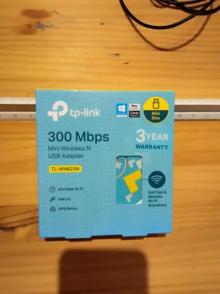 TP-Link Adaptador USB WiFi N 300 Mbps