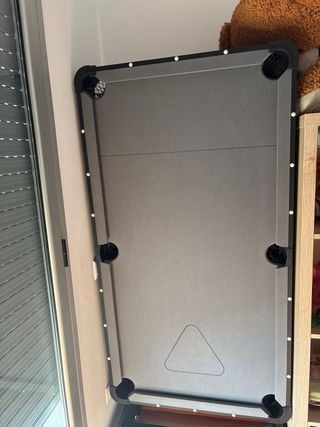 Mesa de billar plegable Decathlon