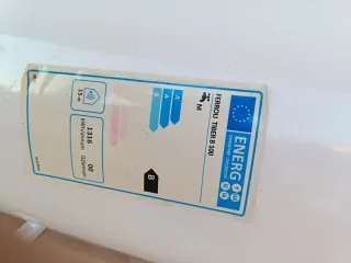 Termo eléctrico Ferrolli 100 l. 2.5 años.