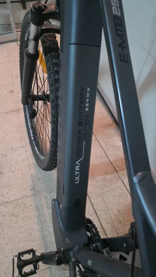 Bicicleta eléctrica Moma 120km autonomía talla XL