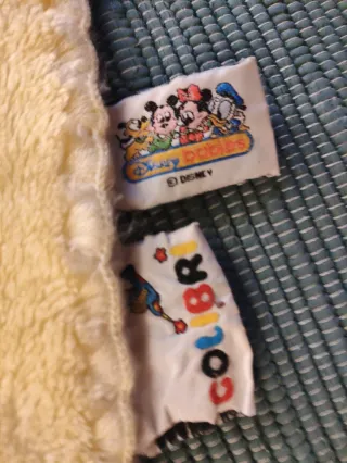 Manta bebé/cuna Disney Mickey y Minnie