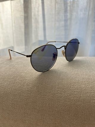 Gafas de sol Ray-Ban metal redondas azules