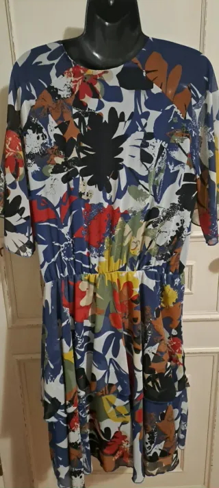 Vestito donna fantasia floreale