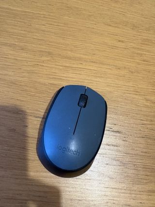 Ratón inalámbrico Logitech M185 con receptor USB