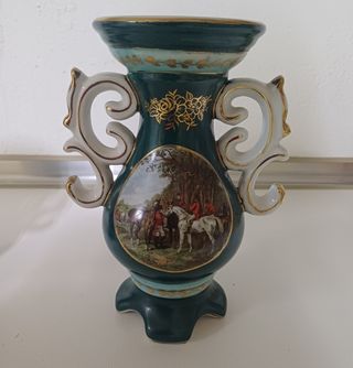 Pareja Jarrones Ingleses años 60 - campiña inglesa