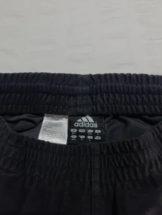 Pantalón Adidas Challenger Negro/Turquesa