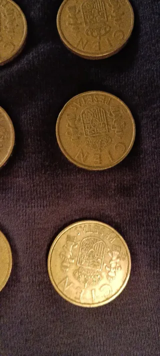 Monedas de 100 pesetas