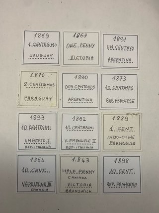 Lotto monete antiche metà e fine 1800