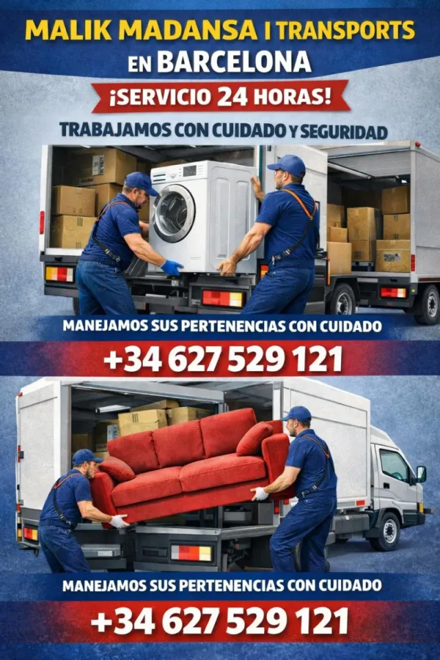 Servicio de Mudanzas y Transportes en Barcelona