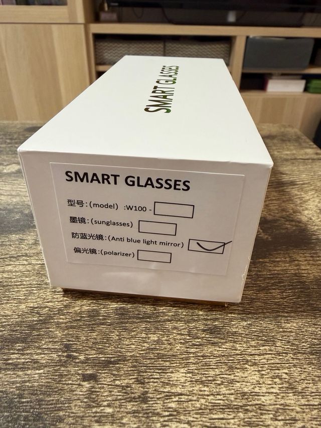 Gafas Inteligentes Negras