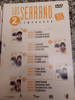 Colección DVD Los Serrano 2ª Temporada