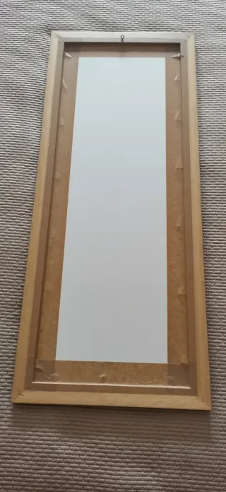 Cuadro Flor Marco Madera Rosa