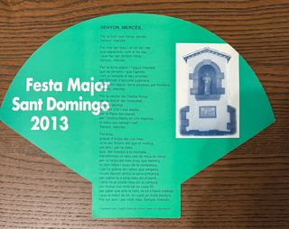 Colección Abanicos Festa Major Argentona.