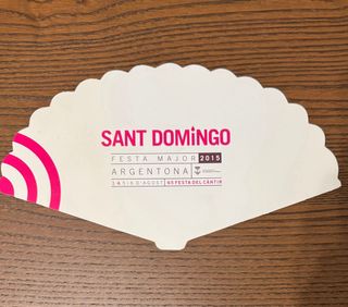 Colección Abanicos Festa Major Argentona.