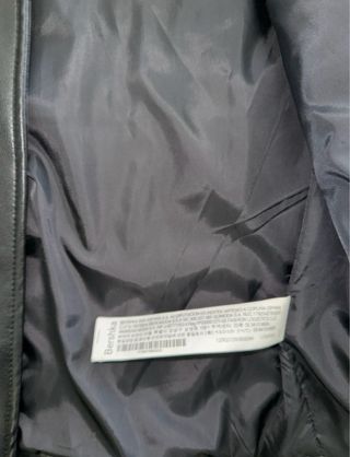 Giacca uomo in ecopelle nera