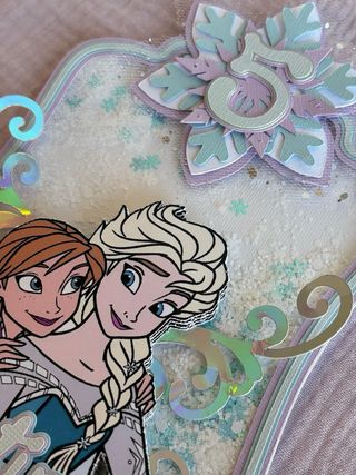 Topper Tarta Frozen Martina 5 Años