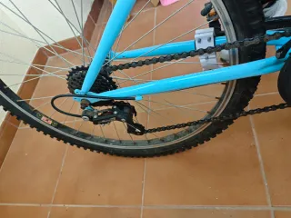 Bicicleta de Montaña Azul