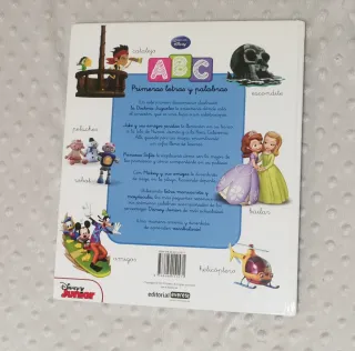 Aprende con Disney. ABC. Primeras palabras. 5 Años