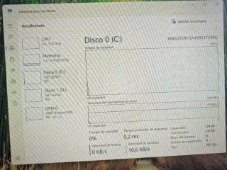 PC Ryzen 5 4600G, 16GB RAM 3000MHz, 2 SSD