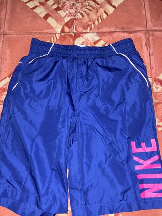 Pantalón/Bañador Nike Azul y Rosa