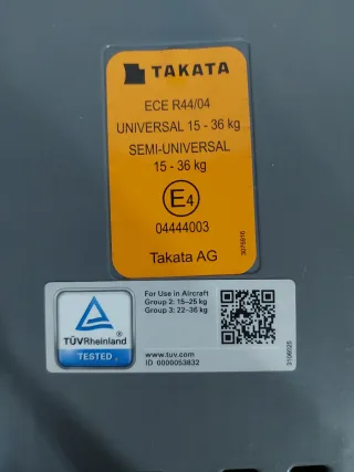 Silla Takata Maxi (15kg a 36kg)