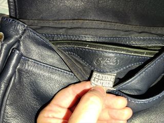 Bolso bandolera piel retro